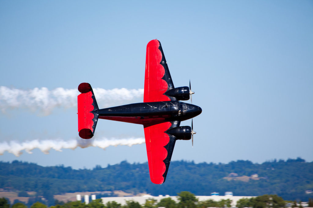 stunt Airplane - oregon international airshow