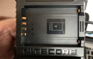 Nitecore battery charger