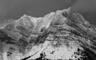 Canadian Rockies in winter
