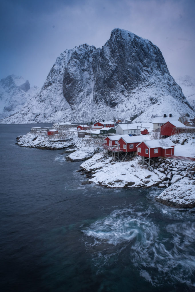 Fishing cabins in Hemnoy Norway