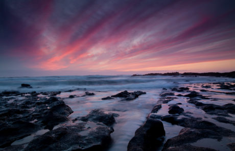 Oregon coast yachats pacific ocean rocky coastline