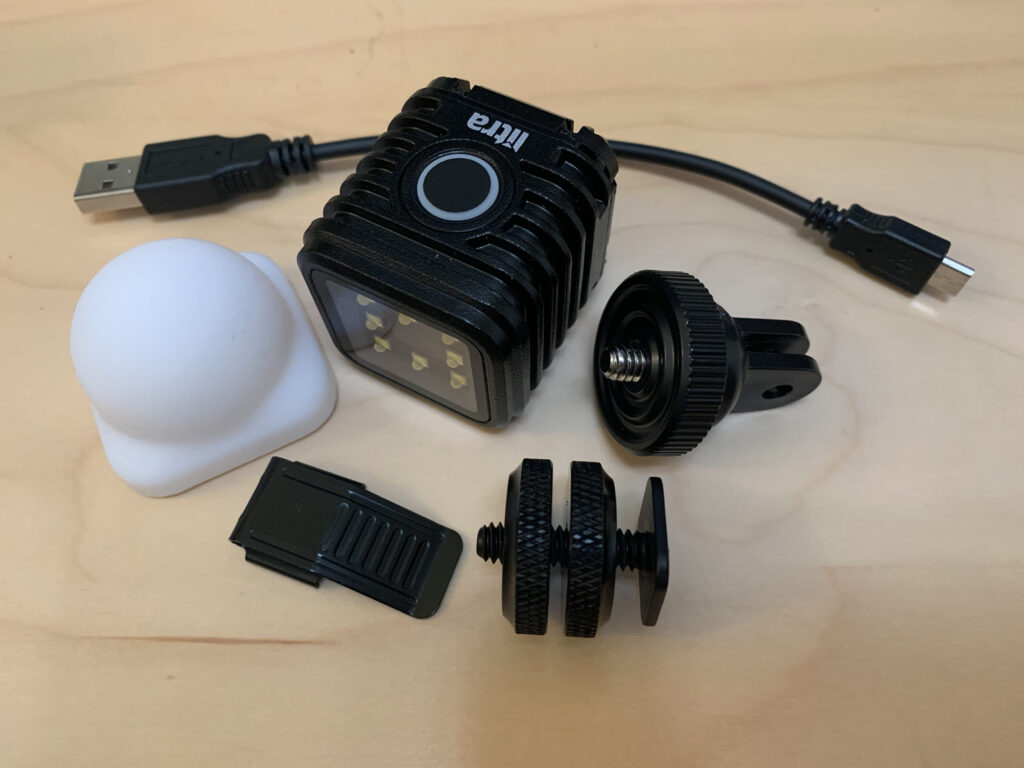 libra adventure light with mounting attachments