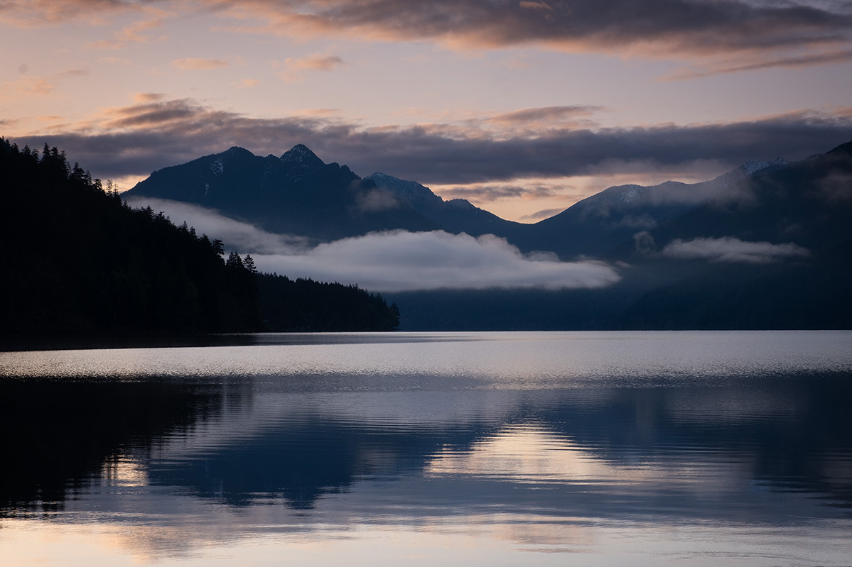 Lake Crescent in Olympic National Park